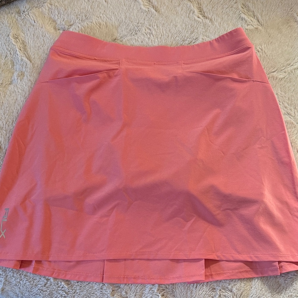 RLX Golf Skirt in Soft Pink